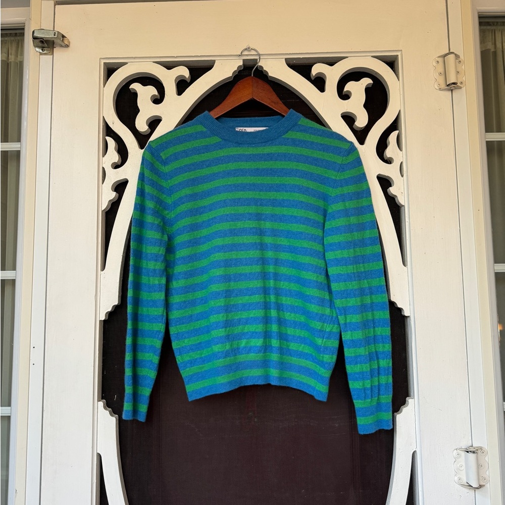 Zara Striped Wool Sweater
